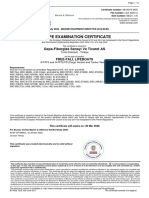 BV G-FFF2 G-FFF2-FP EC Type Examination Certificate