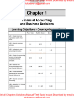 Solutions Manual For Financial & Managerial Accounting