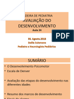 PEDIATRIA Avaliac ºa Âo Desenv 2 Sem 2018