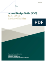 School Design Guide Sanitary Facilities