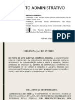 Aula 3 - Direito Administrativo - Unemat - 2022 - Adm Direta e Indireta