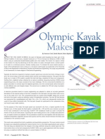 Olympic Kayak Makes Waves