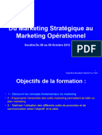 Du Marketing Stratégique Eu Marketing Opérationnel