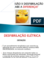 Cardioversão Desfibrilação