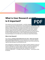 UX Learning Path What Is User Research and Why Is It Important