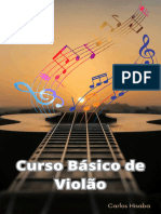 Curso Básico de Violão - Autor Carlos Hisaba