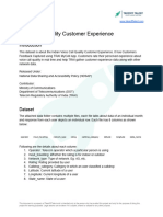 Project Details - Voice Call Quality Customer Experience