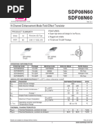 08N60 SamHopMicroelectronics