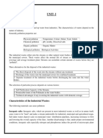 Industrial Waste and Waste Management 1 (1) 3 6