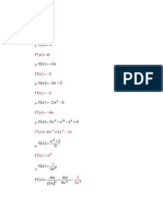 Ejercicios Resueltos de Derivadas