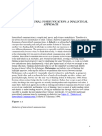 3) 1.2 Intercultural Communication - A Dialectical Approach