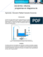 Evidencia AA3-EV02. Informe. Desarrollar Programas en Diagrama de Contactos.