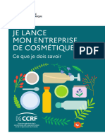 Je Lance Mon Entreprise de Cosmetiques