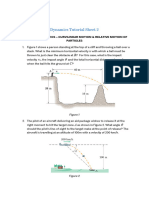 Dynamics Tutorial Sheet 2 - Particle Kinematics - Curvilinear Motion and Relative Motion