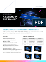 Datasheet Legend 710 Pcie Gen3 x4 m2 2280 SSD 20230215