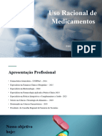 Palestra USO RACIONAL DE MEDICAMENTOS