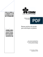 Buenas Prácticas de Pesado para Metrología en Química CENAM