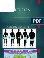 Nutrición. Generalidades