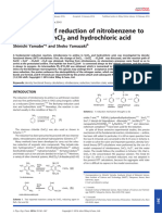 A DFT Study of Reduction of Nitrobenzene To