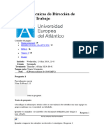 DD041 - Técnicas de Dirección de Equipos de Trabajo Exame Final