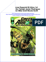 Ebook PDF of Green Arrow Especial 80 Años 1St Edition Mariko Tamaki Javier Rodríguez Tom Taylor Mike Grell Nicola Scott Full Chapter