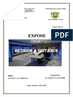 Expose Sur La Reunion A Distance