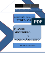 Plan de Monitoreo y Acompañamiento Pedagógico - 2024