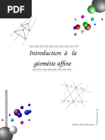 Géométrie Affine Cours