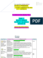 Planeacion 6 Grado 23-24