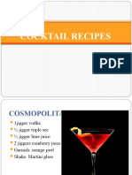 Cocktail Recipes