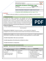 Guia de Laboratorio CyT.2 Metabolismo de La Levadura