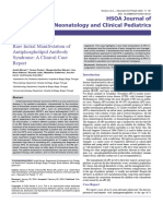 Rare Initial Manifestation of Antiphospholipid Antibody Syndrome A Clinical Case Report