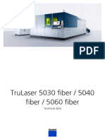 TRUMPF Technical Data Sheet TruLaser 5030 Fiber - 5040 Fiber - 5060 Fiber