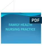 Family Health Nursing Practice