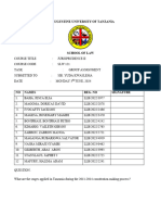 Constitution Making Process Tanzania