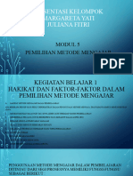 Persentasi Kelompok 6 Modul 5 Makul Strategi Pembelajaran Di SD