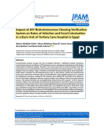 Impact of ATP Bioluminescence Cleaning Verificatio