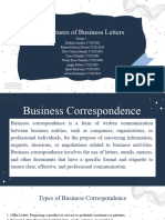 Efb Group 2 - Features of Business Letter