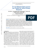 Voicepat: An Efficient Open-Source Evaluation Toolkit For Voice Privacy Research