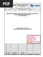 Itp Foundation For Steel Structure Emerald Project - Approved