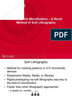 Shrinky Dink Microfluidics - A Novel Method of Soft Lithography