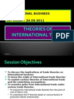 Theories of International Trade