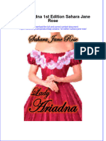 Lady Ariadna 1st Edition Sahara Jane Rose: Visit To Download The Full and Correct Content Document