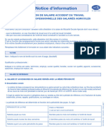 Attestation de Salaire - Accident Du Travail Ou Maladie Professionnelle Des Salariés Agricoles