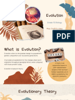 Evidence For Evolution Presentation in Colorful Textured and Natural Style