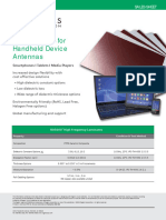 PCB Materials For Handheld Device Antennas