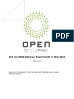 ACS-Door HX Open - Compute - Requirements For Open Rack - Rev1.0