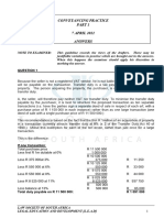 2021 Conveyancing Part-1 - Answers 7-April-2021 F