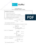 Guía 8 Continuidad y Límites Al Infinito