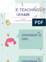 The Teaching of Grammar 2